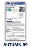 Autumn 2009 Newsletter